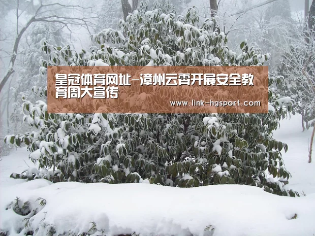 皇冠体育网址-漳州云霄开展安全教育周大宣传(图1) 皇冠功能